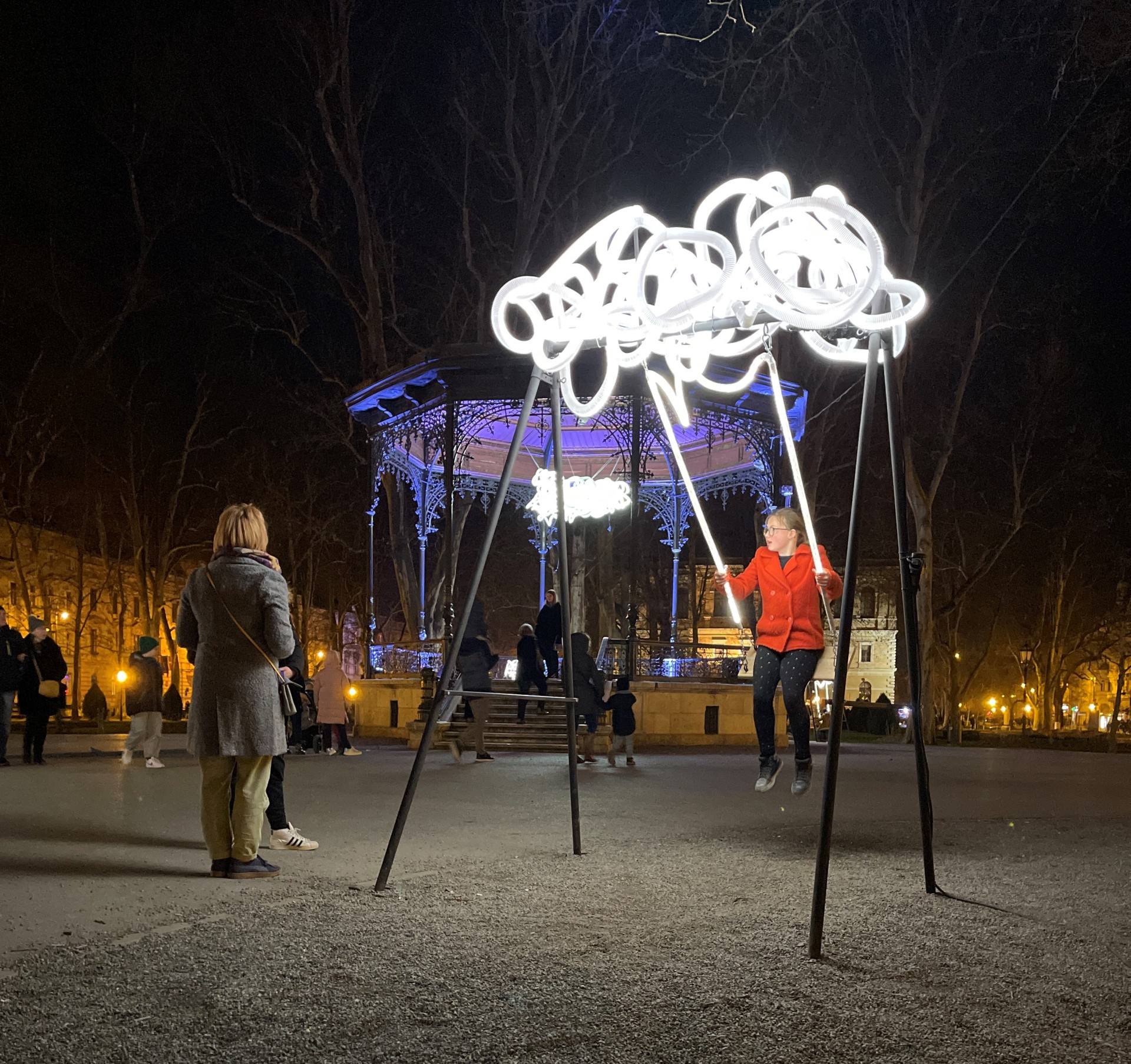 Među oblacima / Park Zrinjevac